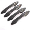 Carbon Fiber Chrome Car Door Handle Cover Trim Sticker Accessories For Hyundai ix35 Tucson 2009 2010 2011 2012 2013 2014