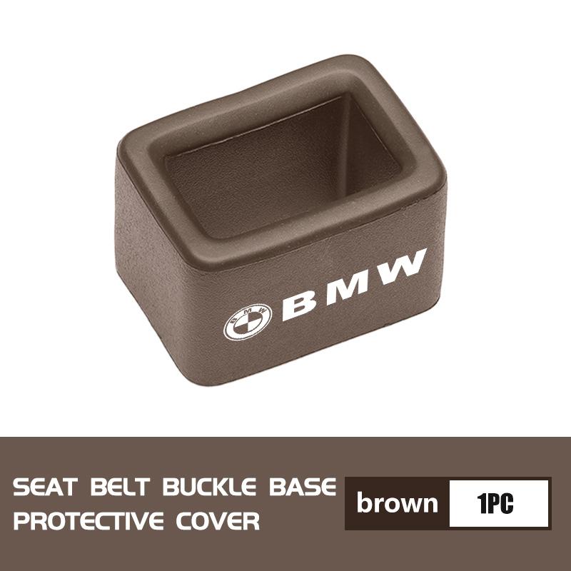 Car Seat Belt Buckle Anti-Scratch Safety Belt Base Protector Clip For BMW M 1 3 4 5 6 7 Series M3 M6 F01 F02E34 E36 E70 F10 X6 KF6