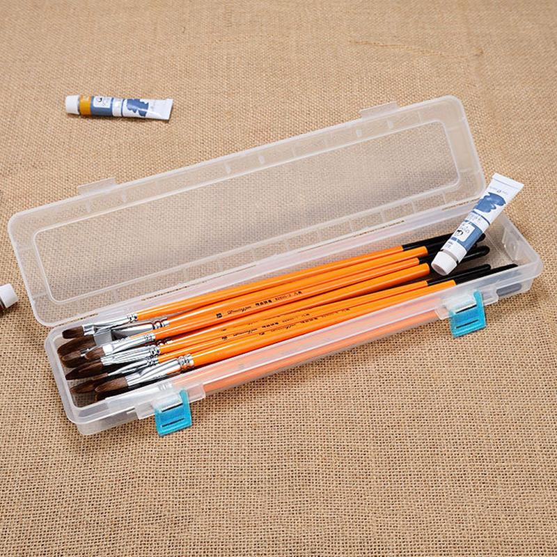 Кисть для рисования, карандаши, ящик для хранения, акварельная ручка, контейнер, инструменты для рисования, мусорное ведро