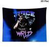 Juice Wrld Wall Tapestry Aesthetic Wall Hanging Printed Fabric Blanket Decorative Tapestries for Bedroom Living Room Home Decor
