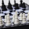 32шт мини-шахматы складной пластиковый шахматная доска домашняя портативная детская игрушка