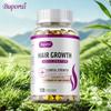 Buporai Haarwachstumsbeschleuniger Komplex Kapseln 120 Stk. - Maritimes Kollagen mit Biotin, Sägepalme & Ashwagandha