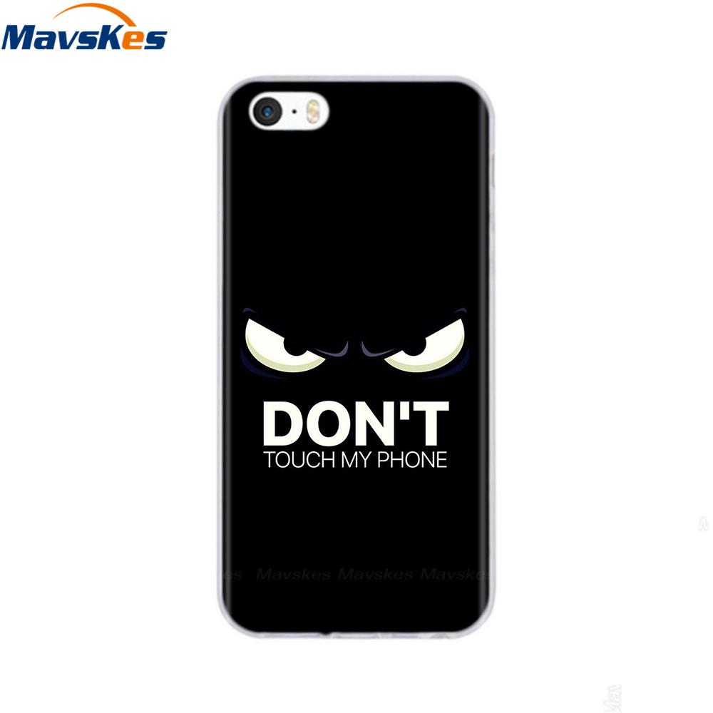 Мягкий чехол из ТПУ для iPhone 4 4s 5 5s SE 6 6s милый мультяшный кот цветок модный силиконовый чехол-бампер для телефона полная защита