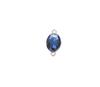 10pcs Crystal Glass Oval Shape Charms Connectors for Jewelry Earrings Bracelet Necklace Pendant Making Findings DIY Accessories