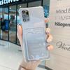 Силиконовый чехол со слотом для карт для Samsung Galaxy S24 FE S24FE S21FE S23 ultra S22 S20 S21 + plus A12 A13 A22 A32 A33 A52 A53 4G