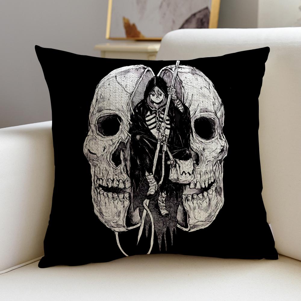 Dark DDai DarkS Cushion Cover Breathable and skinfriendly linen pillowcase square removable and washable cushion