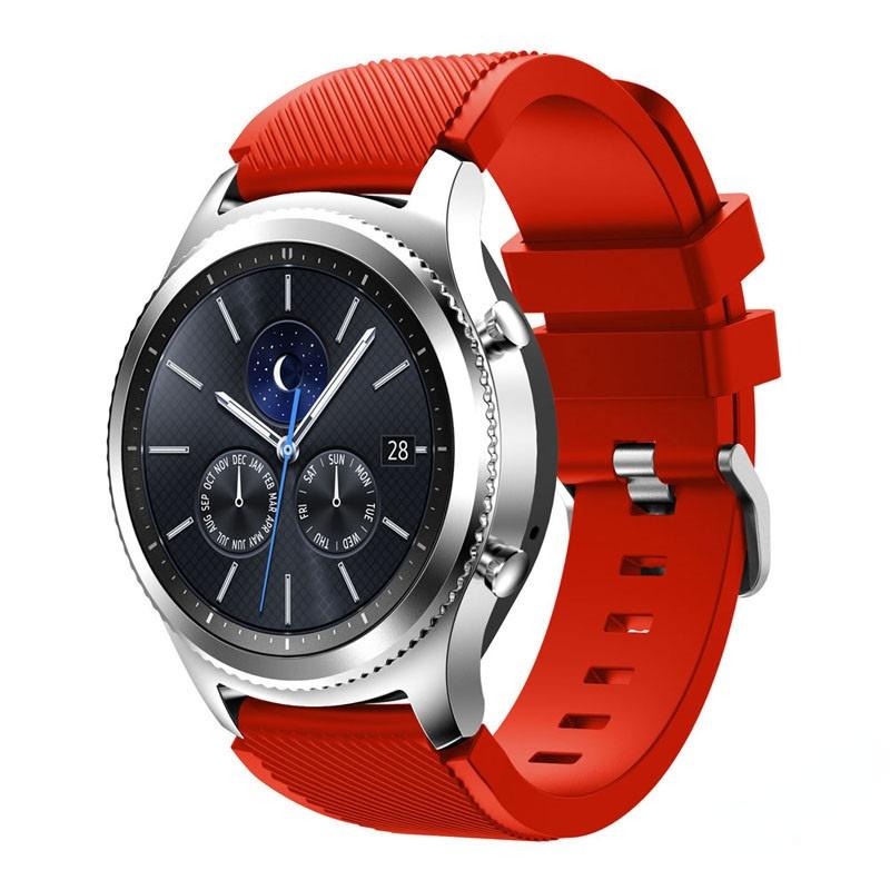 Классический 22 мм силиконовый ремешок для Samsung Galaxy Watch 3 45 мм/Huawei Watch 3/GT2 мягкий спортивный браслет-браслет для Amazfit GTR 47 мм Correa