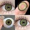 Eyeshare Fashion Color Contact Lenses 2PCS Big Eyes Black Glasses Lenses Brown Color Contact Lenses Gray Lenses Blue Fashion Glasses Lenses