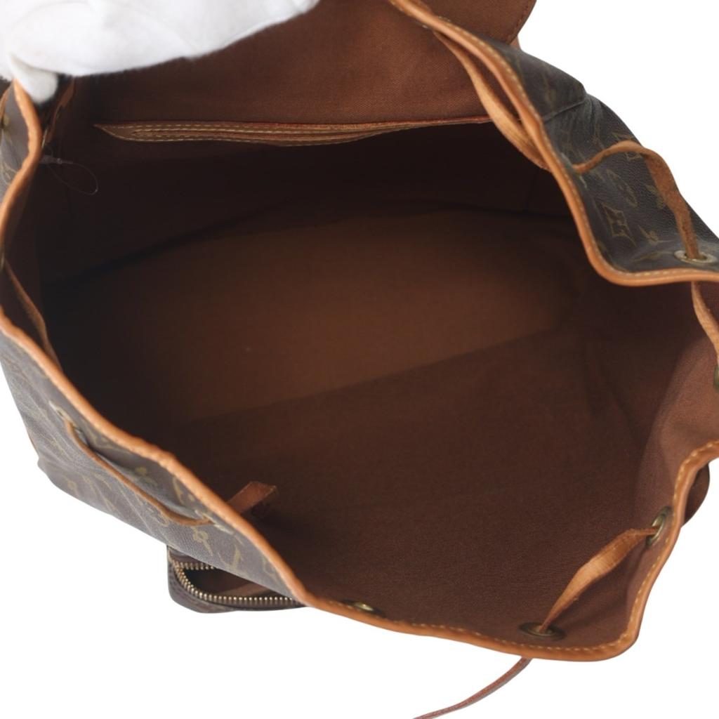 LOUIS VUITTON Monogram Montsouris Backpack Â· Daypack Monogram canvas M51135 Used