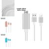 Кабель для зеркалирования экрана Apple 14 HDMI с разъемом Lightning для телефона на ТВ-дисплей