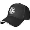 Кепка-бейсболка EMS Star of Life EMT Парамедик Медик Регулируемая Унисекс Сэндвич Папа Шляпа Шляпа для Гольфа
