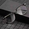 New Unisex Square Glasses For Men Women Metal Frame Glasses Men Anti Blue Presbyopic Glasses 1.0+1.5+2.0+2.5+3.0+3.5+4.0