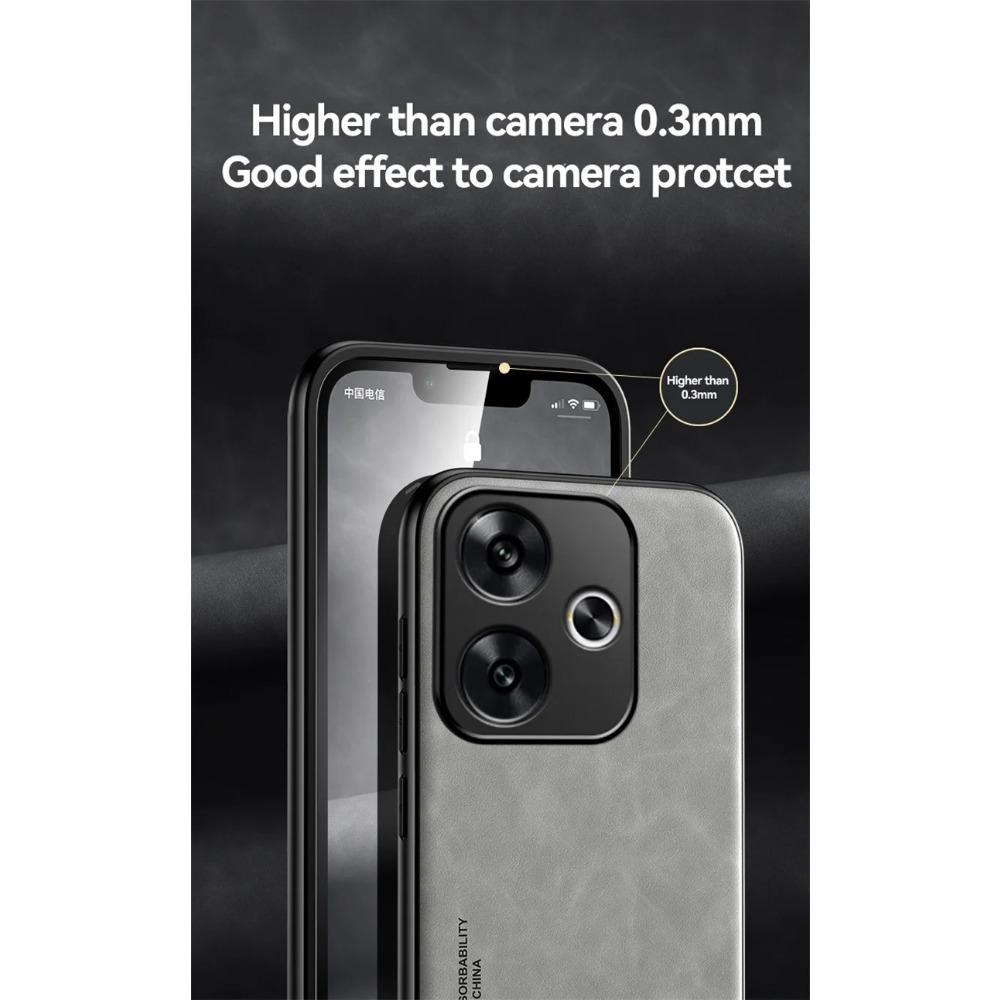 Защитный чехол для Xiaomi Redmi 13 13C 12 5G 12C 10C 10A 10 5G Чехол противоударный магнитный автомобильный держатель текстурированный деловой полный защитный чехол