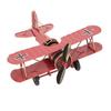 Wrought Iron Retro Metal Airplane Vintage Iron Aircraft Model  Desktop Decor