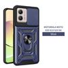 Для HMotorola Moto G53 Чехол Moto G13 G23 G73 G42 Крышка Магнитное Кольцо Держатель Бронированный Чехол для Телефона Слайдер Защита Камеры Задняя Крышка