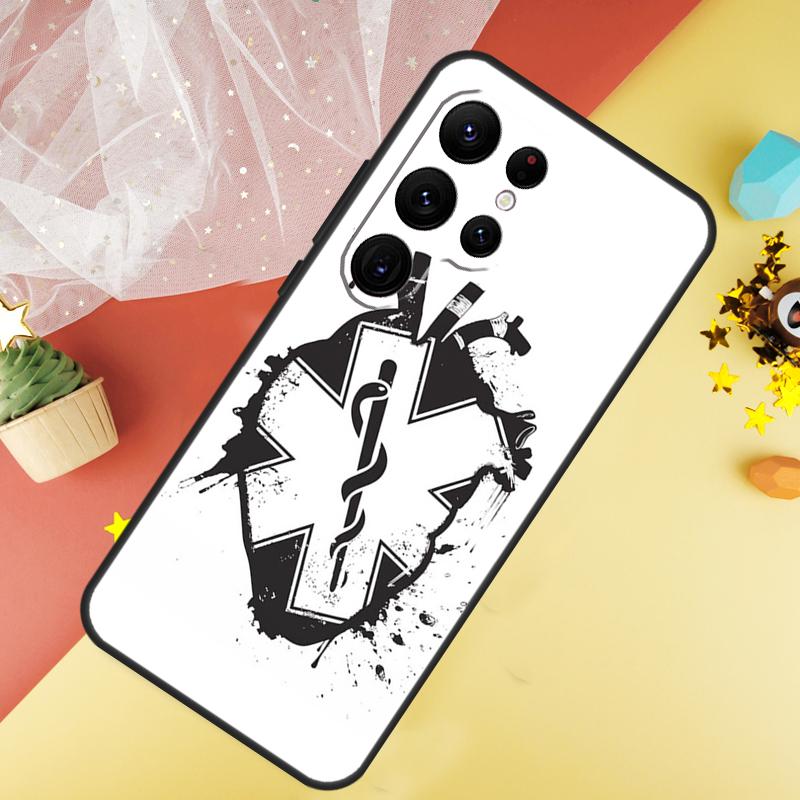 Чехол для телефона Медицинский Доктор Медсестра Медицина Для Samsung Galaxy S25 S26 Ultra S21 S20 S22 S23 Ultra S10 Plus S24 FE Чехол Coque