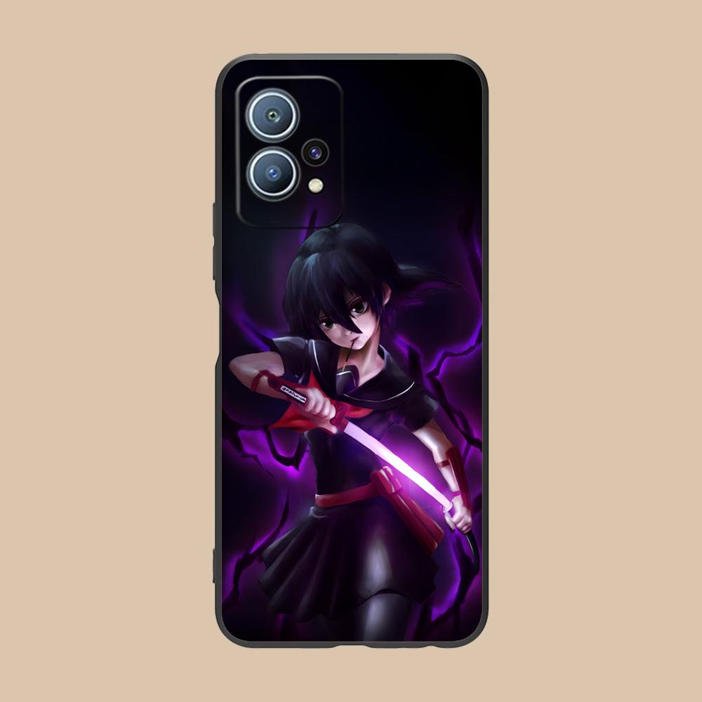 Матовый чехол из ТПУ Akame Kurome для мобильного телефона Huawei P60 P50 P40 P30 P20 P10 P9 P8 Pro Lite Plus Цветная печать
