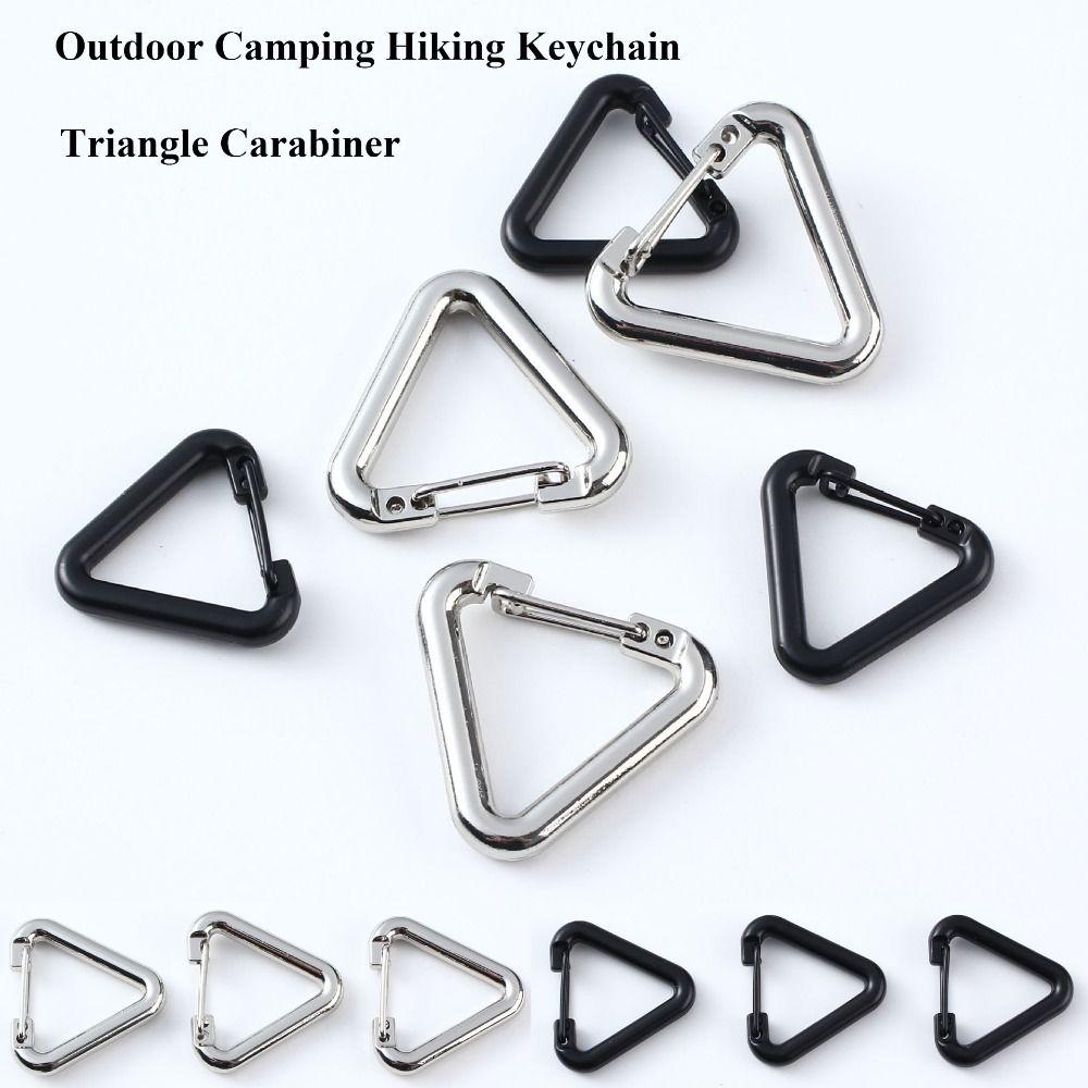 Треугольный карабин 20/25мм Крюк для бутылки Высокое качество Кемпинг Походы Брелок Инструмент для улицы