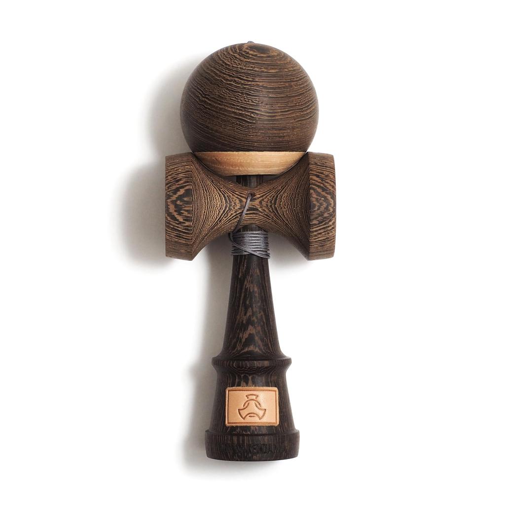TOKYO KENDAMA Growing Kendama with Bearings, No Chemical Paints (Wenge X Hickory)