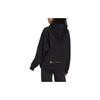 Adidas Совместная худи Fz X Stella Mccartney, однотонная куртка с капюшоном на молнии и принтом логотипа, женская куртка черного цвета HI6061