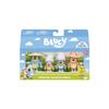 Pack 4 Figurines Bluey La Famille De Bluey En Voyage