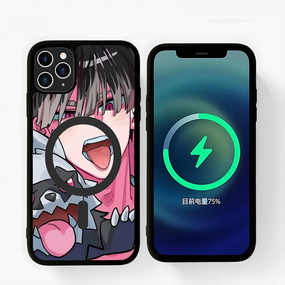 Kaiju NO.8 Narumi Gen Anime Phone Case Magnetic Case For IPhone 16 14 13 12 11 15 Pro Max Plus For Magsafe Wireless Charge Cover