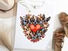 Australian Cattle Dog Heart Shirt, Cute Heeler Valentines Day Tee, Dog Lover Gift