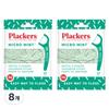 Flackers Micro Mint Dental Floss, 36 Packs, 8 Pcs.