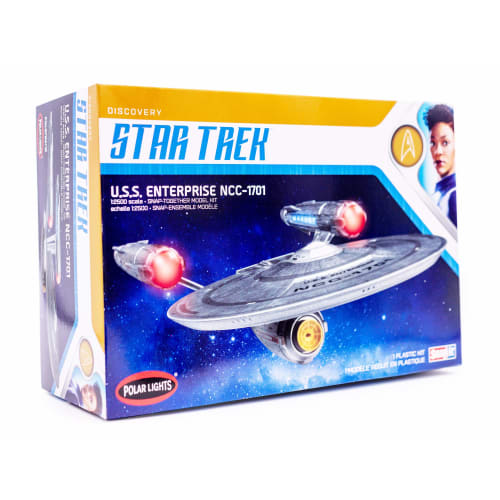 Polar Lights Star Trek Discovery NCC-1701 USS Enterprise 1/2500 Scale Plastic Model POL971