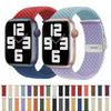 Braided Nylon Strap For Apple Watch Band Ultra 10 9 8 7 49mm 46mm 45mm 44mm Adjustable Wristband 6 5 4 SE 41mm 42mm 40mm Correa