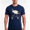 Skateboarding Ibis  Gladys lives to skate TShirt Summer Casual Cotton Tee Oversized Streetwear Tops Vintage Graphic Print