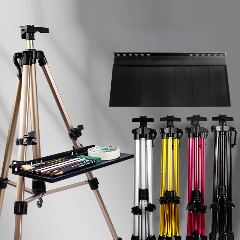 Foldable Painting Tripod Art Student Specific Sketching Tool Holder Portable Aluminum Alloy Liftable Easel
