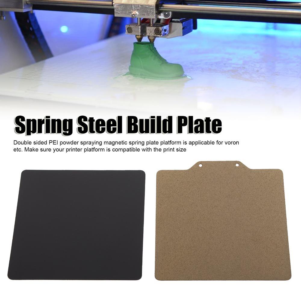 2 Sided Magnetic Build Plate 120x120mm 3D Printer Accessories Spring Steel Build Plate  For Voron