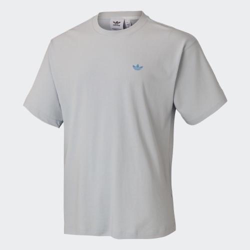 Adidas Originals Clover Melting Sadness T Shirt Men's Gray HC5934