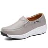 Women's Platform Shoes Leather Loafers Shoes Size 35-40