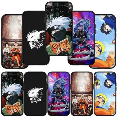 Для iPhone 16 15 XR Samsung Galaxy S24 S23 Plus Xiaomi Redmi Note 13 12 11 Pro Max 10 14 OPPO Huawei чехол мультфильм Учиха Саске Какаши чехол для телефона