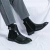 Leather Shoes Man Casual Loafers Luxury Design Slip On Male Dress Shoes Leisure Style Big Size Good Wear-resistant Sole