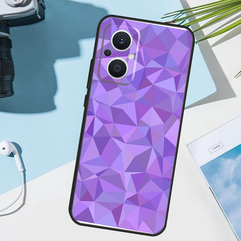 Геометрический Абстрактный Кристальный Чехол Для OPPO Reno 14 Pro 10 11 12 13 14F 13F 12F 11F 7 8 Lite OPPO Find X9 X6 X5 X8 Pro Чехол