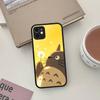 Милый Чехол-Тотторо Для iPhone 16 15 14 Plus 15 13 12 11 Pro Max X XS MAX Матовый Чехол