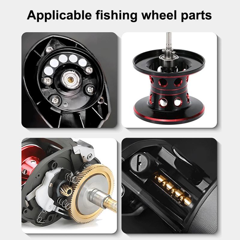 Protective Grease (20Ml) + Lubricant Oil For Fishing Reel Bearing Maintenance Oil Fishing Tool (20Ml X 2 Pcs)