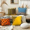 Modern Abstract Lines, Dots and Squares Pattern pillowcaseSuitable for Sofa Car Bedroom Decorative Cushion Cover Pillow Cover