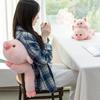 Плюшевая игрушка-поросенок с коротким мехом для детей, подарок и для обнимашек