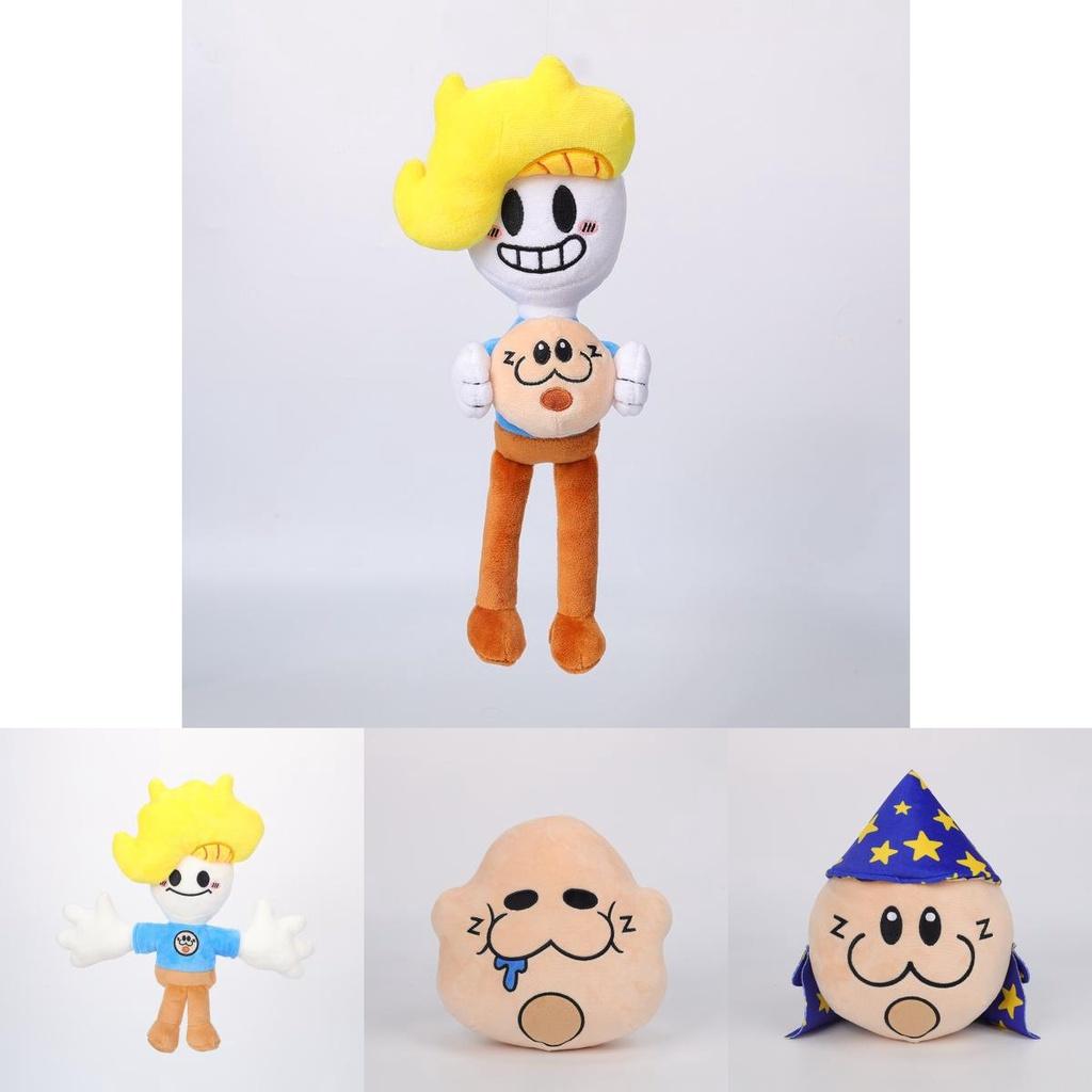 Bryson And Ham Plushie Super Boy With Yellow Hair Customizable Short Plush Toy