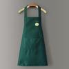 Women's Waterproof PVC Apron with Cooking Sleeves - Oil-Proof, Customizable, Half-Length Waist Design
