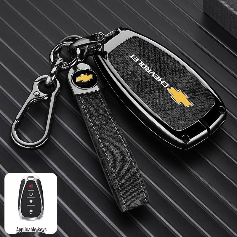 Чехол для ключа Chevrolet для Equinox, Malibu XL, Trax, Trailblazer, Orlando, Monza - Накладка на корпус автомобиля