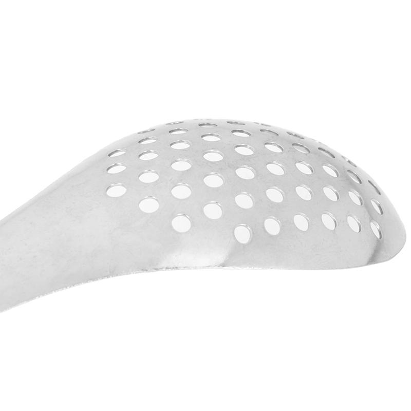 Ложка для икры с 56 отверстиями, полезные кухонные гаджеты, дуршлаг, яичный желток