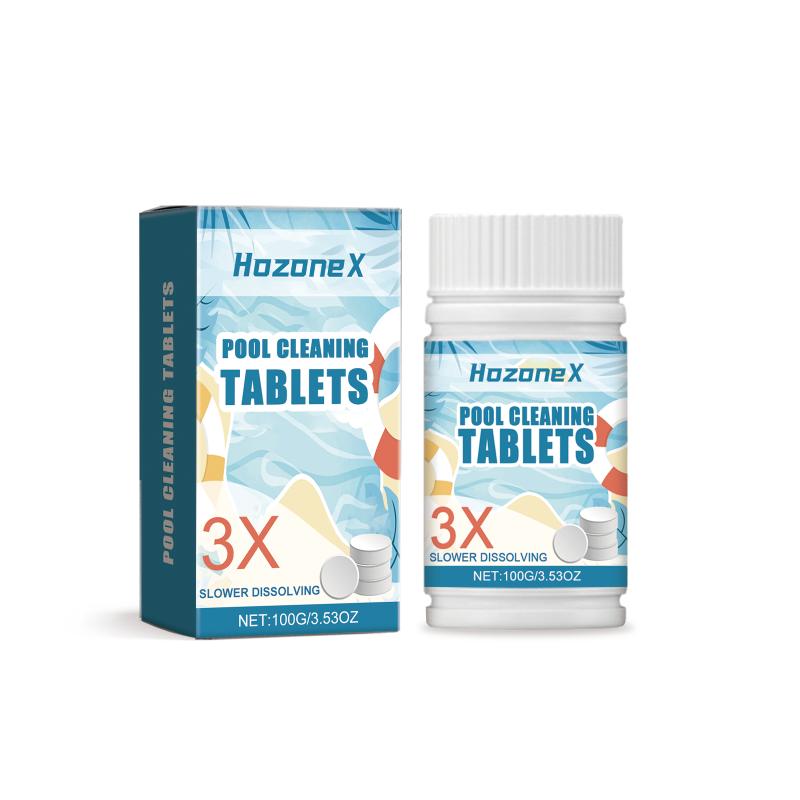 Swimming Pool Care Tablets Advanced Stain Remover and Odor Control for Safe and Hygienic Water