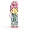 1PC Statue Of Liberty 750ml sports water bottle leakproof straw lid outdoor office home
