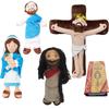 32cm/12.6inch Jesus Plushies, Adorable Stuffed Christ Toys ,Savior Plush Christian God Figure, Collectible Ornament for Living Room Home Decoration