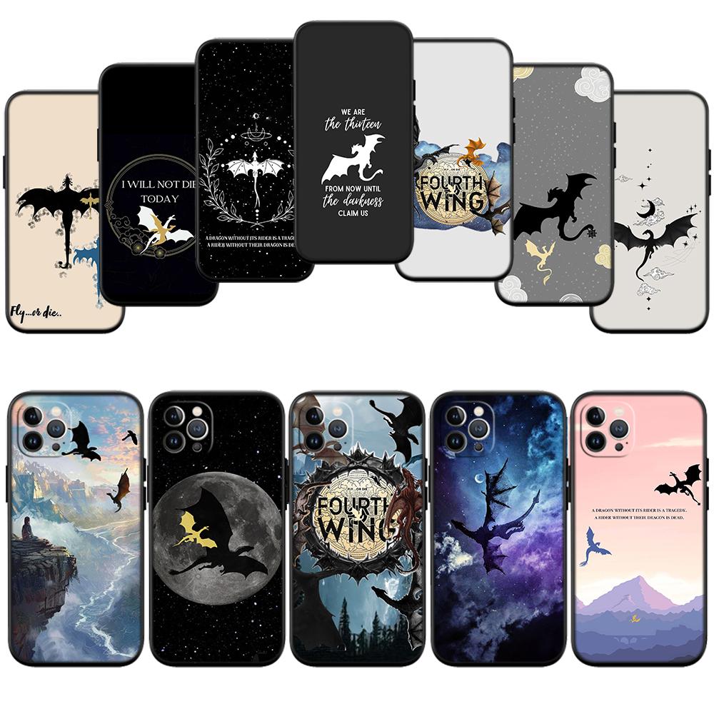 Fourth wing dragons Phone Case for Motorola Moto Edge 60 60s 70 G86 G56 G54 E14 G04S G45 G54 G64 Pro Power Neo Fusion